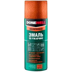 Эмаль аэрозольная Donewell (Донвелл) по ржавчине молотковая медь 520 мл
