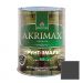 Грунт-эмаль алкидная Akrimax Premium быстросохнущая по ржавчине матовая темно-серая 0,8 кг