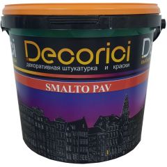 Эмаль для пола Decorici Smato Pav Bianco (белая) 14 л