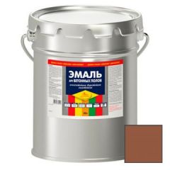 Эмаль для бетонных полов Новбытхим (Newchem) износостойкая Желто-коричневая 20 л