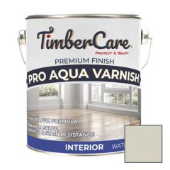 Лак TimberCare профессиональный на водной основе Pro Aqua Varnish матовый белый снег/winter white (350310) 1 л