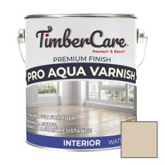 Лак TimberCare профессиональный на водной основе Pro Aqua Varnish матовый античный белый/antique white (350311) 1 л