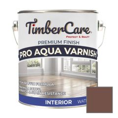 Лак TimberCare профессиональный на водной основе Pro Aqua Varnish матовый шоколад/chocolate (350318) 1 л