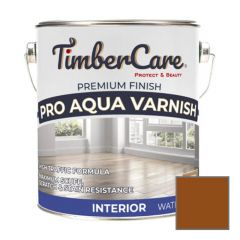 Лак TimberCare профессиональный на водной основе Pro Aqua Varnish матовый каштан/chesnut (350320) 1 л