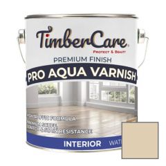 Лак TimberCare профессиональный на водной основе Pro Aqua Varnish матовый прозрачный/clear (350321) 1 л