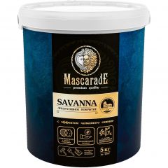 Лак цветной Mascarade (Маскарад) Valencia база Silver VS-001, эффект металлик серебро 0,9 кг