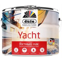 Лак яхтный Dufa (Дюфа) алкидно-полиуретановый Retail Yacht глянцевый 10 л