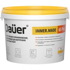 Грунт глубокого проникновения Dauer (Дауэр) Immer Made 65 Pro укрепляющий для внутренних и наружных работ 5 л
