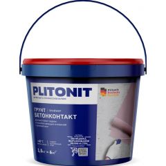 Грунт Plitonit (Плитонит) Бетонконтакт 1,5 кг