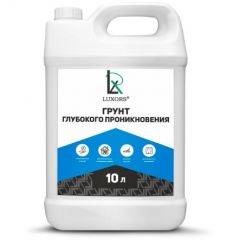 Грунт глубокого проникновения Luxors, акриловый, 10л