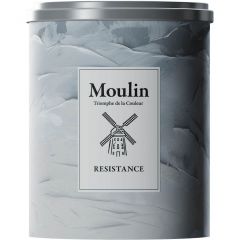 Грунт-краска акриловая Moulin (Моулин) Resistance глубокоматовая, белый, База А 2,7 л