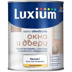 Грунт-краска Dulux (Дюлюкс) для дерева пластика легко обновить полы и лестницы полуматовая база BW 0,75 л