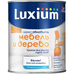Грунт-краска Dulux (Дюлюкс) для дерева и мебели матовая база BW 0,75 л