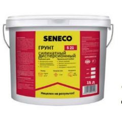 Грунт силикатный дисперсионный Seneco (Сенеко) S 21 15 л