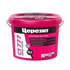 Грунтовка для пола Ceresit (Церезит) R 777 Super Floor 10 л