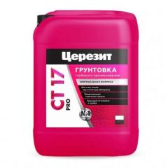 Грунтовка Ceresit (Церезит) CT 17 Pro глубокого проникновения 1 л