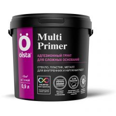Грунт для сложных оснований Olsta (Ольста) Multi primer 0,9 л (OMPR-09)
