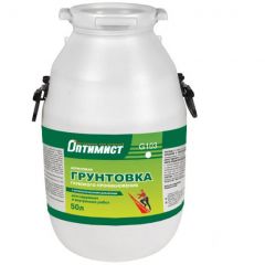 Грунтовка Оптимист акриловая G 103 глубокого проникновения 50 л