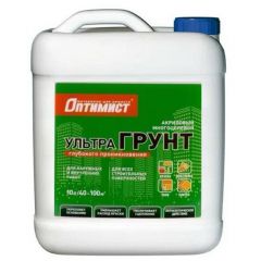 Грунт Оптимист G 113 Ультра глубокого проникновения 10 л