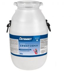 Грунтовка Оптимист акриловая G 101 проникающая для внутренних работ 50 л