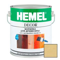 Морилка для древесины на водной основе Hemel Aqua Decorative Colorant 1212Н Песочная 0,1 л