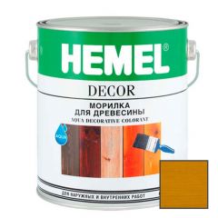 Морилка для древесины на водной основе Hemel Aqua Decorative Colorant 1216Н Карри 0,1 л