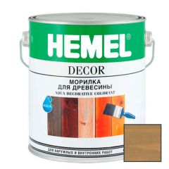 Морилка для древесины на водной основе Hemel Aqua Decorative Colorant 1220Н Умбра 0,1 л