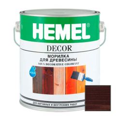 Морилка для древесины на водной основе Hemel Aqua Decorative Colorant 1223Н Массарандуба 0,1 л