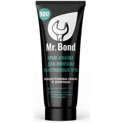 Крем-смазка Mr.Bond (Мр.Бонд) 900 для монтажа пластиковых труб ПВХ 250 г