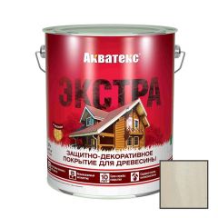 Защитно-декоративное покрытие Акватекс (Aquateks) Экстра для древесины Ваниль 2,7 л
