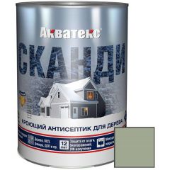 Кроющий антисептик для древесины Акватекс (Aquateks) Сканди База А Фьорд 0,75 л