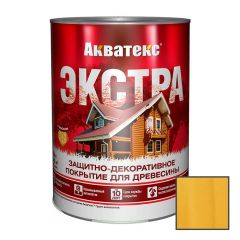 Защитно-декоративное покрытие Акватекс (Aquateks) Экстра для древесины сосна 0,8 л