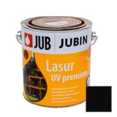 Защитная лазурь для древесины с воском JUB Jubin (Юбин) Lasur UV Premium 22 Эбеновое дерево 2,5 л