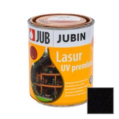 Защитная лазурь для древесины с воском JUB Jubin (Юбин) Lasur UV Premium 22 Эбеновое дерево 0,75 л