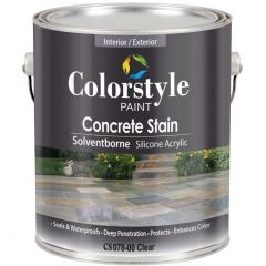 Пропитка по камню и бетону на основе растворителя Colorstyle Concrete Stain Solventborne Silicon Acrylic CS078 Бесцветный 2,25 л