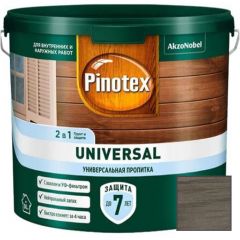 Универсальная пропитка 2 в 1 Pinotex Universal Скандинавский серый 9 л
