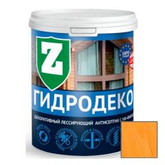 Пропитка защитно-декоративная Зелест (Zelest) Гидродекор Д-1 с УФ фильтром Осенний клен 0,9 кг