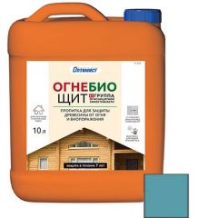Пропитка для дерева Оптимист C 403 Огне-Биощит II гр. изумрудный 10 л