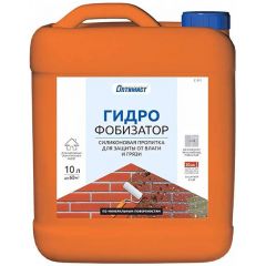 Гидрофобизатор силиконовая пропитка Оптимист C 417 для защиты от влаги и грязи 10 л