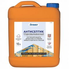 Антисептик Оптимист C 420 трудновымываемый зеленый 10 л