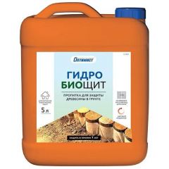 Пропитка для защиты дерева в грунте Оптимист С 402 ГидроБиощит 5 л