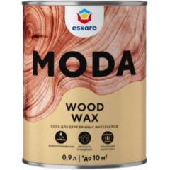 Воск для деревянных интерьеров Eskaro Moda Wood Wax прозрачный колеруемый 0,9 л