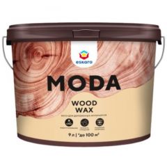 Воск для деревянных интерьеров Eskaro Moda Wood Wax прозрачный колеруемый 9 л