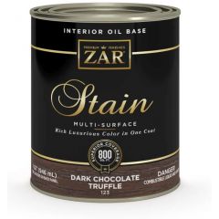 Масло льняное тонирующее Zar Interior Oil Base Stain Тёмный шоколад (Dark Chocolate Truffle) 0,946 л (12312)