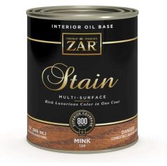 Масло льняное тонирующее Zar Interior Oil Base Stain Норка (Mink) 0,946 л (12812)