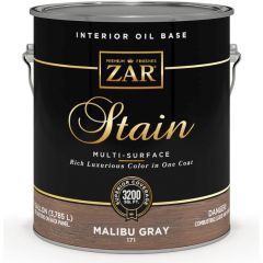 Масло льняное тонирующее Zar Interior Oil Base Stain Грифельно серый (Malibu Gray) 0,946 л (17112)