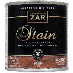 Масло льняное тонирующее Zar Interior Oil Base Stain Норка (Mink) 0,236 л (12806)