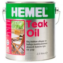 Масло для тика Hemel Teak Oil 3300Н Бесцветный 2,5 л