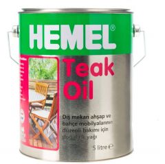 Масло для тика Hemel Teak Oil 3300Н Бесцветный 5 л