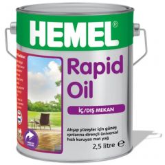 Масло с ускоренным временем высыхания Hemel Rapid Oil матовый 3610H Бесцветный 2,5 л